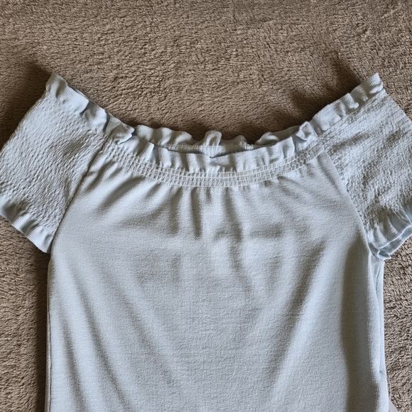 Marc Cain off the shoulder short sleeve fitted top size N1 - Picture 4 of 16